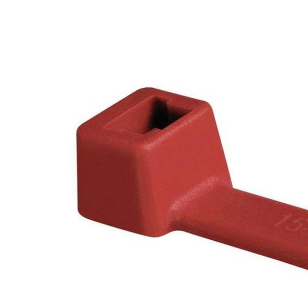 Collier serrage  200 x 4,8mm rouge