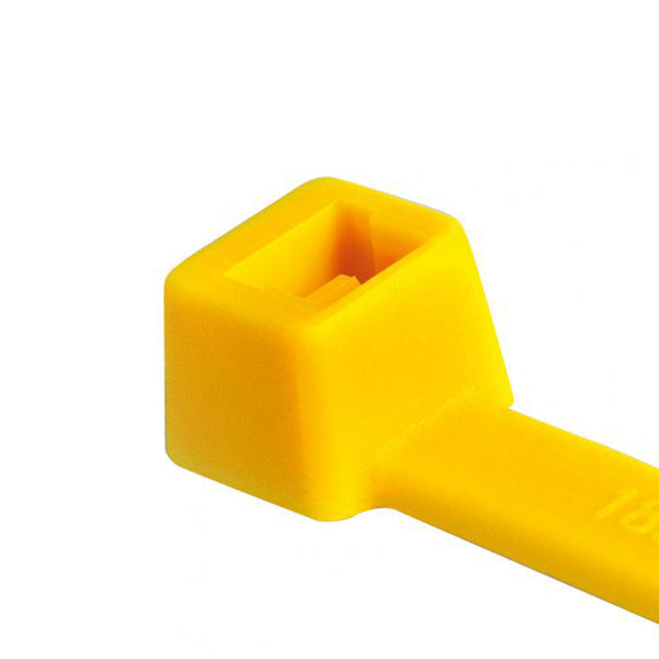 Collier de serrage 200 x 4,8mm jaune
