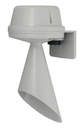 Signal horn, max. 100dB @ 1m, 12-30V AC/DC, grey