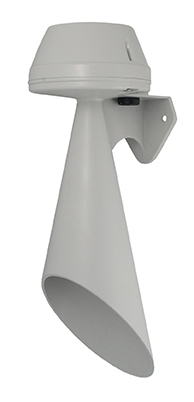 Signal horn, max. 110dB @ 1m, 10-30V AC/DC, grey