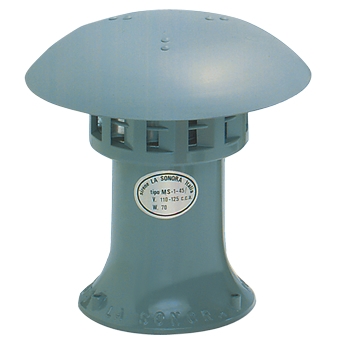 Motor siren 12V DC - 114dB(A) @ 1m