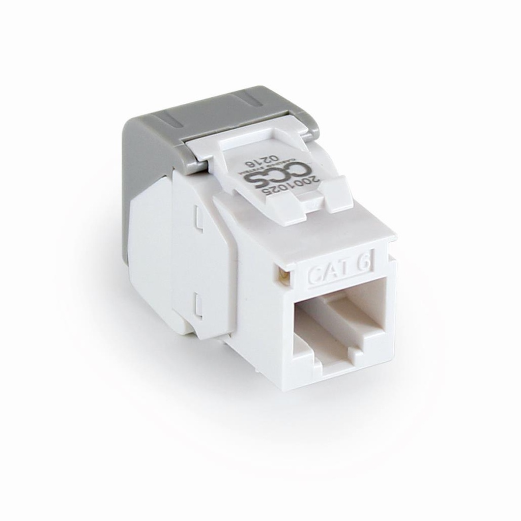CCS RJ45 Cat.6 UTP white