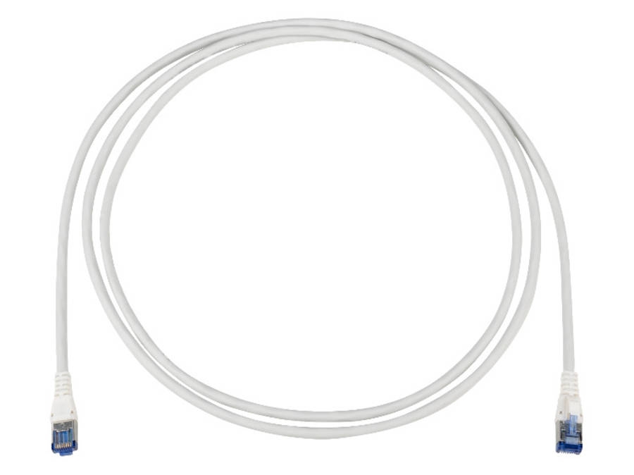 Patch cord Cat.6, U/UTP, 4P, LSZH, grey, RJ45/u-RJ45/u, 0,5m