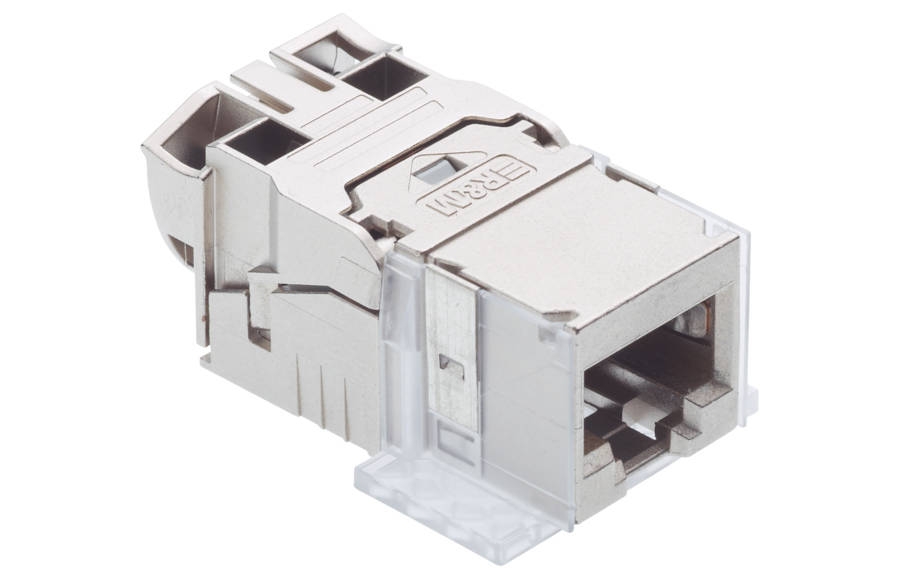 Coupler Cat.6A, 1xRJ45/s