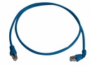 Câble de raccordement │ S/FTP │ Cat.7 │ MP8 FS600 │ LSZH │ bleu │ 2m