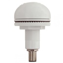 M22 zoemer │ 12-24V AC/DC │ lichtgrijs │ QC M12 4-pin connector