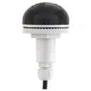 M22 zoemer │ 12-24V AC/DC │ zwart │ M12 wartel