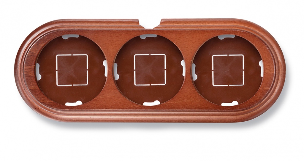 Garby base 3 elements horizontal with cable gland beech honey