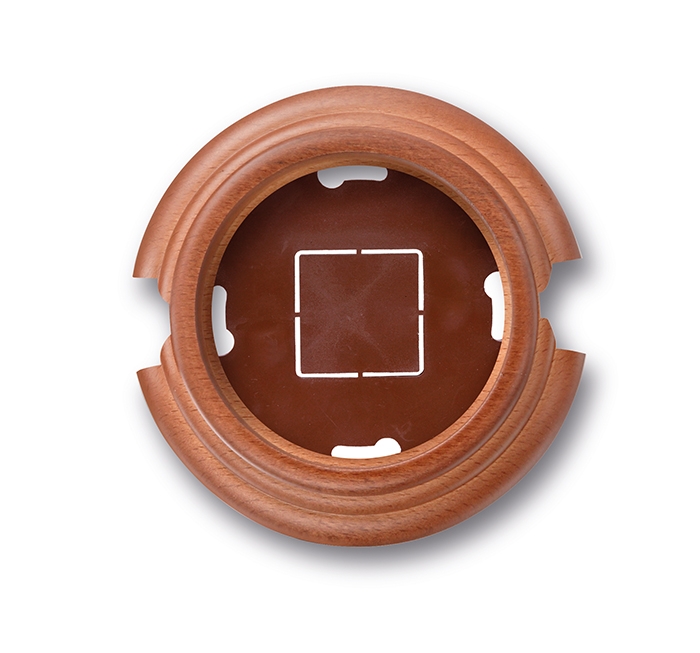 Garby base 1 element with 2 cable gland beech honey