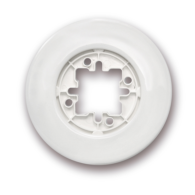 DO installation en saillie plaque de finition 1 module en porcelaine blanche