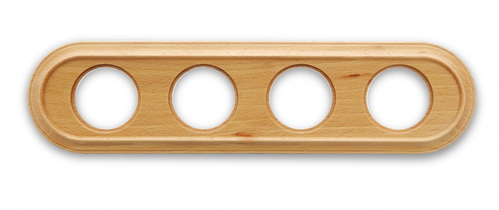 Venezia plaque de finition oval 4 modules eik