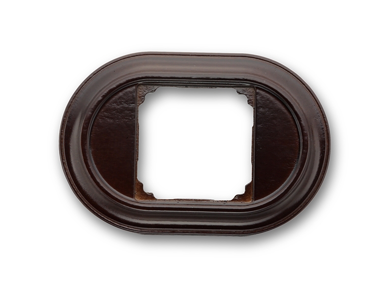 Venezia plaque de finition oval/carré 1 module notelaar