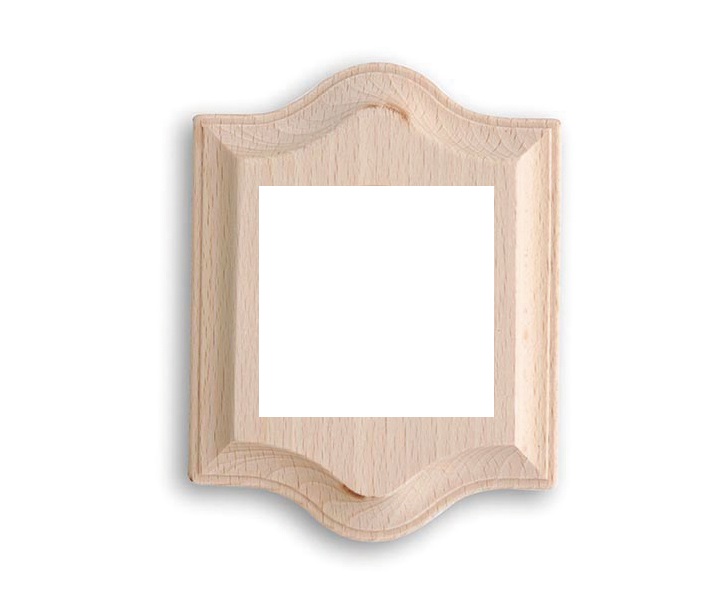 Venezia plaque de finition classique/carré 1 module sans vernis