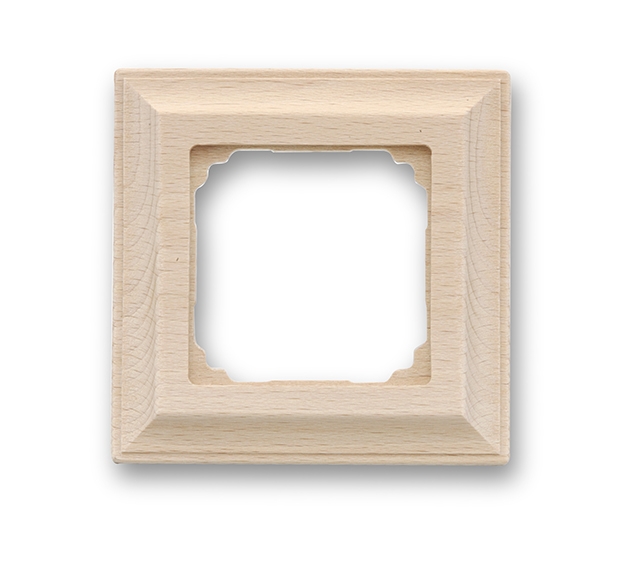 Venezia plaque de finition carré/carré 1 module sans vernis