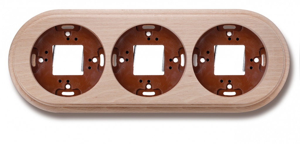 Garby basis 3 modules hout naturel