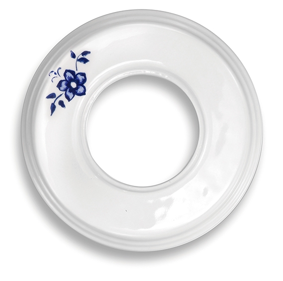 Garby Colonial frame 1 element porcelain decoration