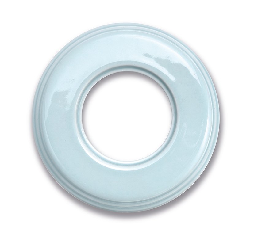 Garby Colonial plaque de finition 1 module porcelaine Coton