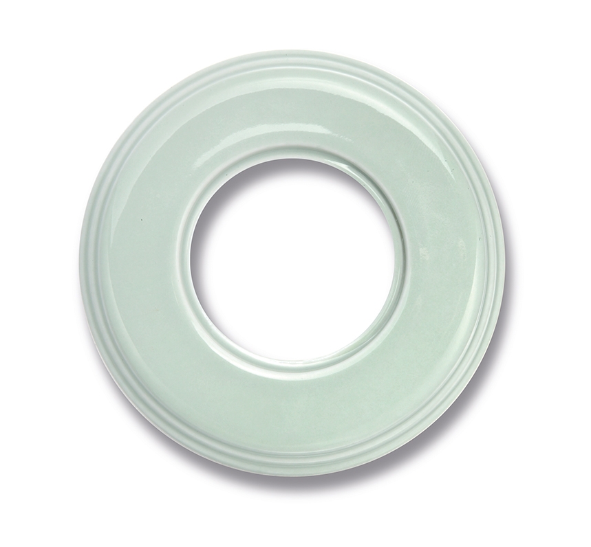 Garby Colonial plaque de finition 1 module porcelaine Vert ille