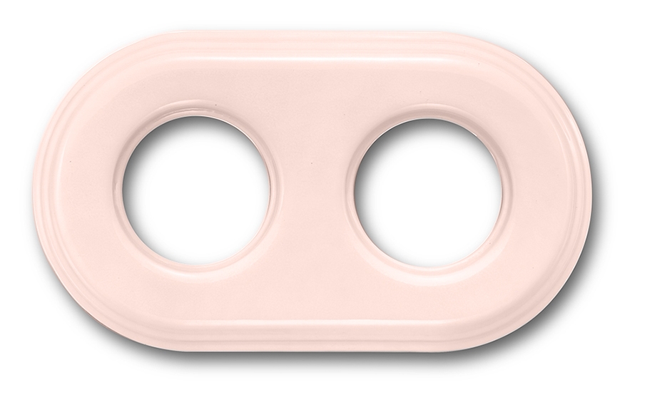 Garby Colonial plaque de finition 2 modules porcelaine Camille