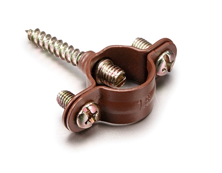 Garby fixing collar 20mm aged metal 25 pieces