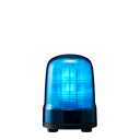 Multifunction LED beacon, IP23, Ø100mm, 12-24V DC, cable, blue
