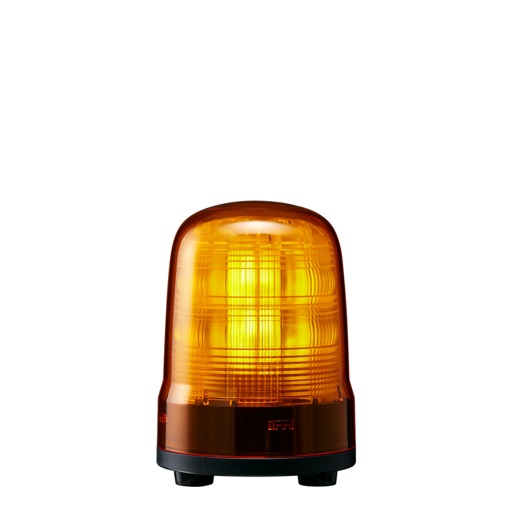 Multifunctionele LED-baken │ Ø100mm │ 12-24V DC │ kabel │ geel