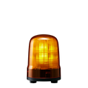 Multi-function LED beacon, IP23, Ø100mm 12-24V DC, cable/yellow
