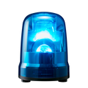 Gyrophare à LED │ Ø150mm │ 100-240V AC │ câble │ bleu