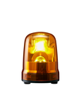 LED rotation beacon, IP23, Ø150mm 100-240V AC, cable/yellow