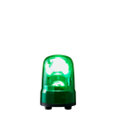 Gyrophare à LED │ Ø80mm │ 12-24V DC │ câble │ vert