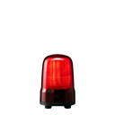 LED baken │ status/flitsen │ Ø80mm │ 12-24V DC │ kabel │ rood