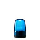 LED baken │ status/flitsen │ Ø80mm │ 12-24V DC │ aansluitklem │ blauw