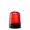 LED  beacon, IP66, Ø100mm, 12-24V DC, terminal block, red