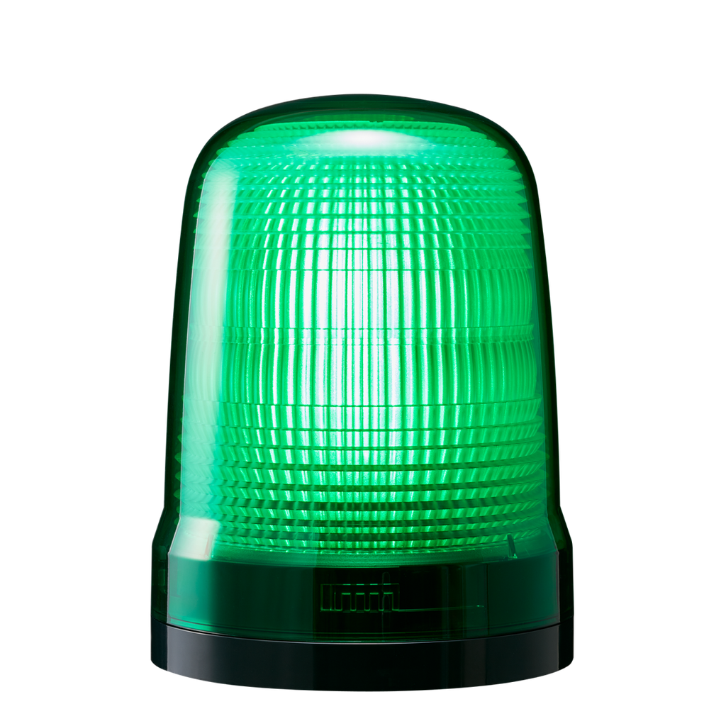 LED beacon │ steady/flash │ Ø150mm │ 100-240V AC │ terminal block │ green
