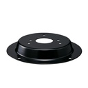 Base for ceiling mount, steel, Ø100mm