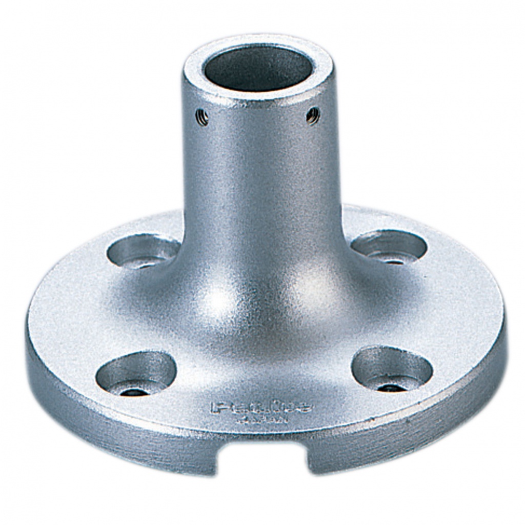 Aluminium base for pole mount Ø21.7mm