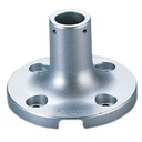Aluminium base for pole mount Ø21.7mm