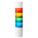 Colonne lumineuse LED LR6 │ module sonore │ montage direct │ Ø60mm │ 24V DC │ rouge/amber/vert/bleu