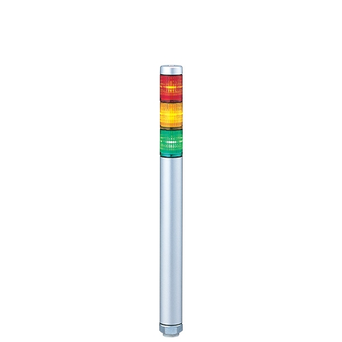 LED signal tower, Ø30mm, 24V, M12, L220, red/amber/green