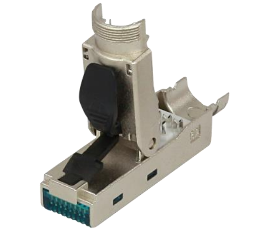 CCS CAT 6A STP Easy Crimp Compact field plug
