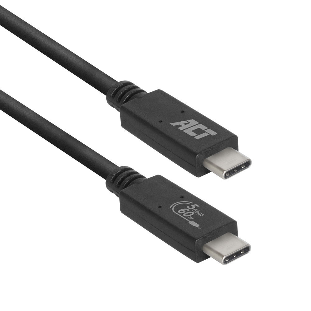 USB câble de connexion C mâle - C mâle 2 mètres USB-IF certifié