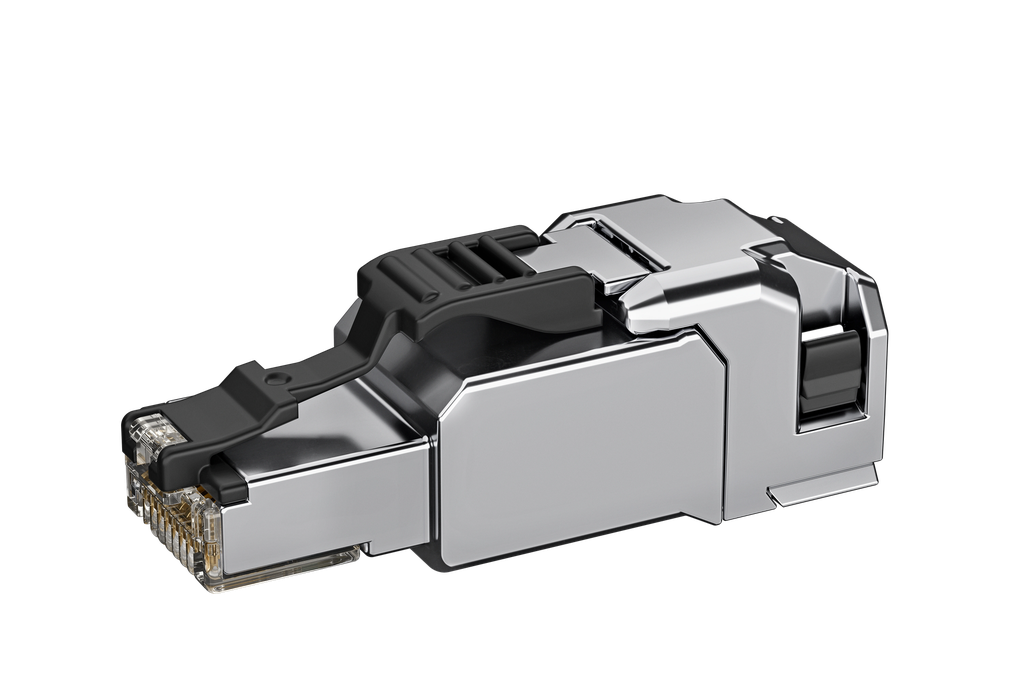 Connector - MFP8-SL T568 B Cat.6A; AWG24/1-AWG22/1, AWG27/7-AWG22/7