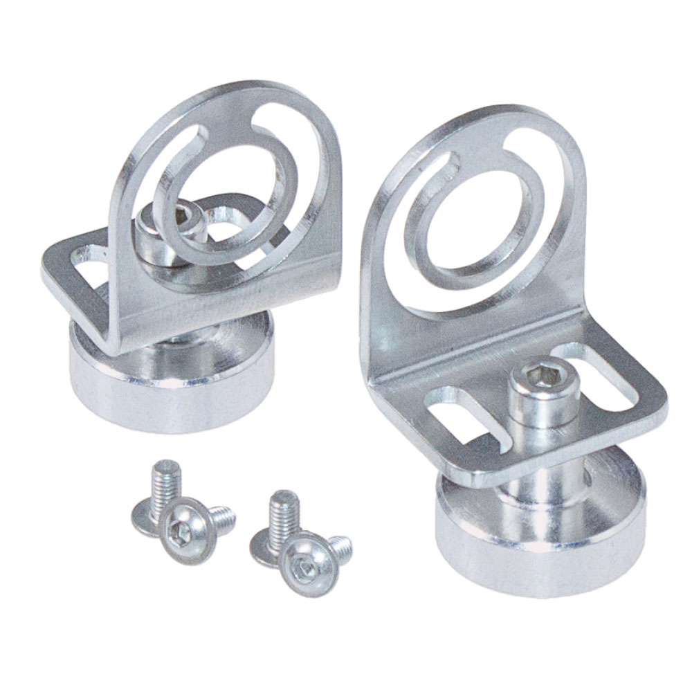 Mounting bracket magnetic 180° | Tubeled 25 │ set of 2