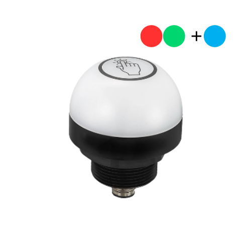 LED pilot light with touch