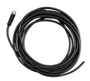 M8 A-code, PVC power cord with open ended wires 4-pin, 5m