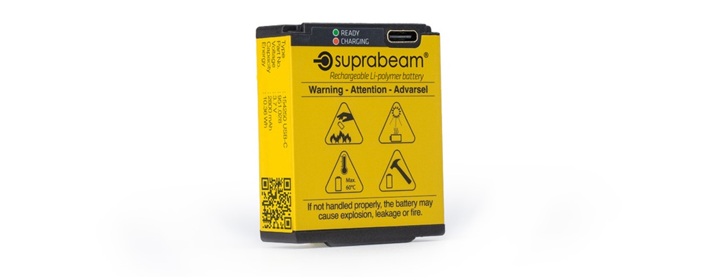 Li-Po batterij 154250 │ 2800mAh │ 10,36Wh │ 3,7V │ USB-C │ voor V3pro/V4pro