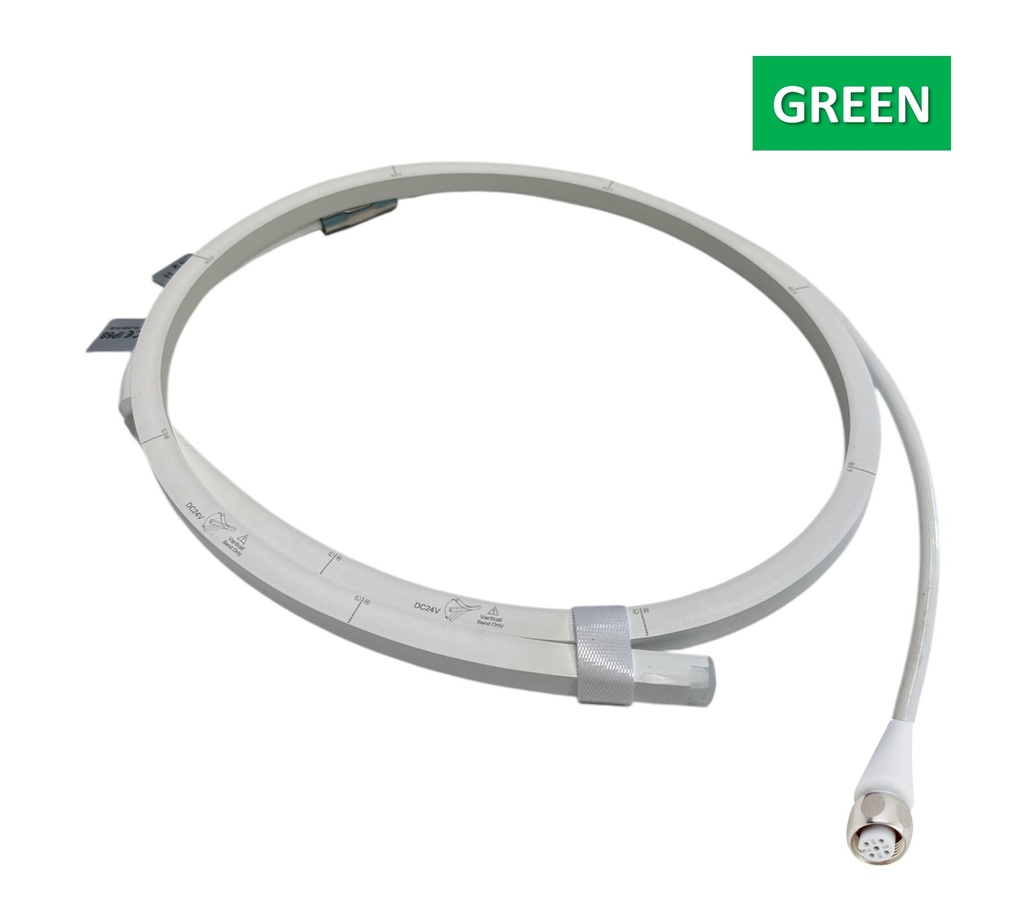 FLEX LED | GREEN | 10mm x 10mm | 1m | M12