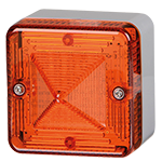 [L101XDCBG/A] Balise Xenon │ 12 & 24V DC │ ambre │ back box 