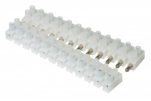 [1010 E-N-C] Koppelbare lusterklemmen (M+V) 12-polige 10mm² wit