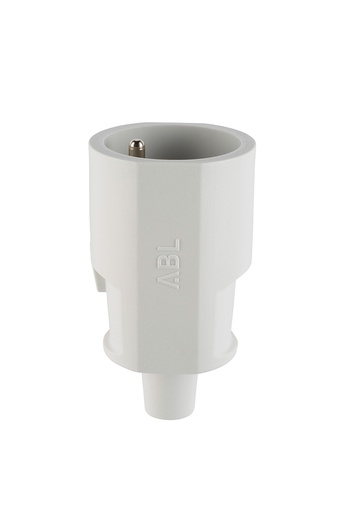 [1679062] PVC coupling plug with child safety II+A 16A/250V grey